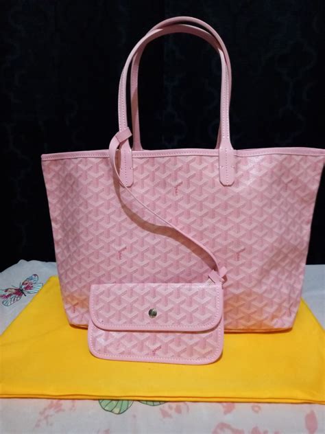 goyard pink grey|Goyard st louis pm pink.